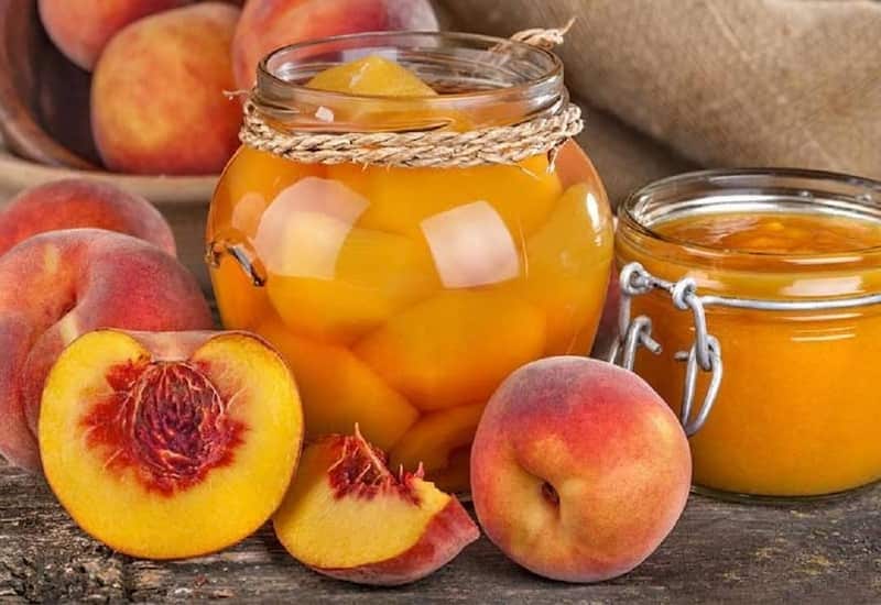 تصویر 2 از خرید کمپوت هلو درجه یک + قیمت فروش استثنایی